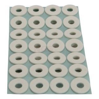 Universele anti drukringen Ø35 mm groot 5 mm dik à 72 stuks