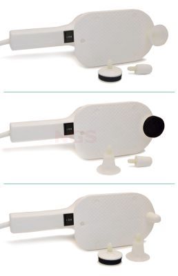 Vibrax Medex 3 opzetstukken kelkje, rondje en stiftje