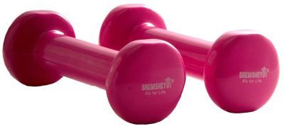 MamboMax vinyl dumbbells - 500 gram - per paar - roze