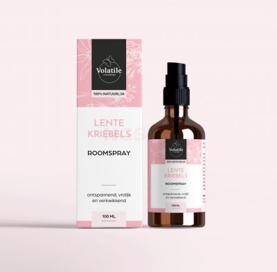 Volatile roomspray lentekriebels 100 ml - NIEUW