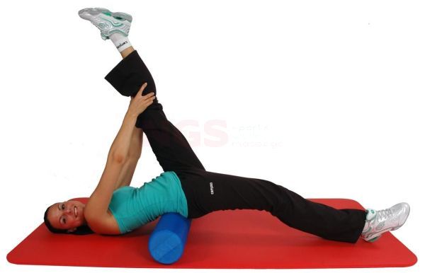 MamboMax Pilates Yoga foamroller 45 cm x 15 cm