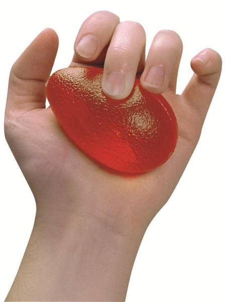 Eggsercizer hand en vinger trainer rood