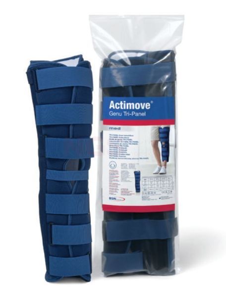 Actimove Genu Tri-Panel knie Immobilisator verpakking
