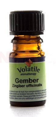 Volatile Gember - Zingiber Officinalis 5 ml