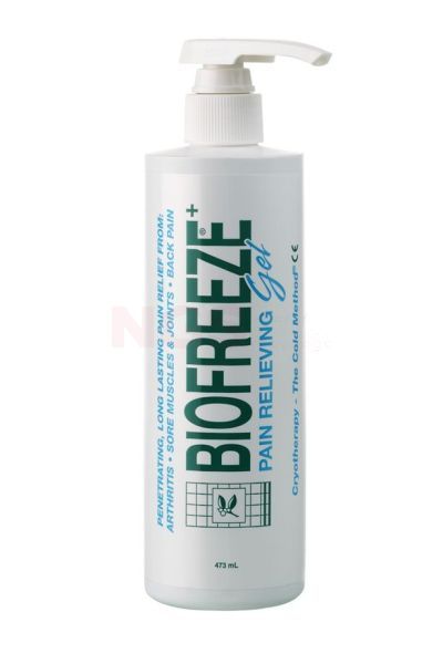 Biofreeze Fles met pomp 473 gram