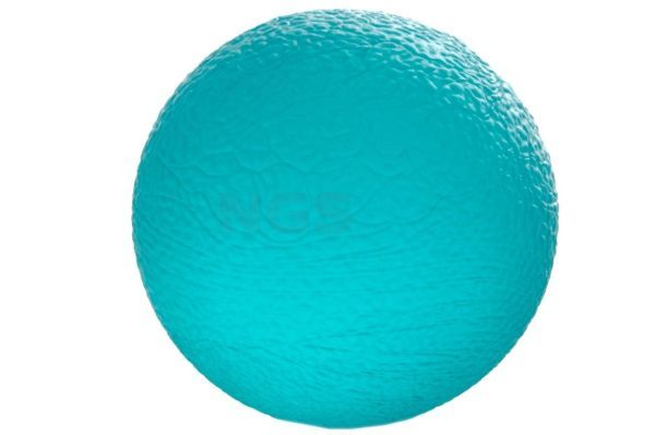 Squeeze bal - stress bal - knijp bal 50 mm blauw