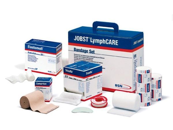 Jobst LymphCARE kit been complete set producten voor compressietherapie bij lymfoedeem
