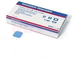 Coverplast detectable HACCP 3,8 cm x 3,8 cm à 100 stuks