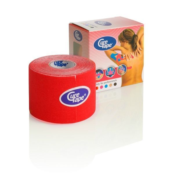CureTape 5 cm x 5 meter rood FRAMO