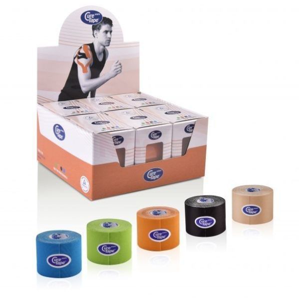 CureTape Sports 5 cm x 5 meter assortiment