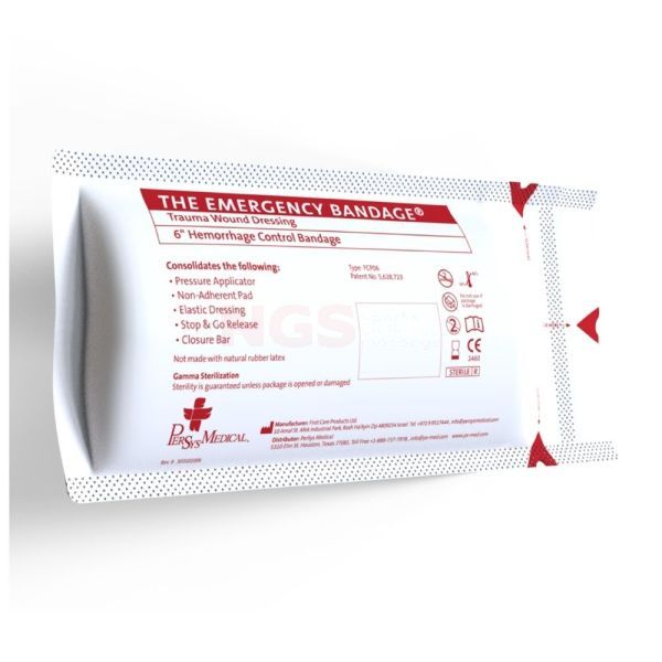 Emergency bandage - traumazwachtel steriel 15 cm x 4,5 meter verpakt