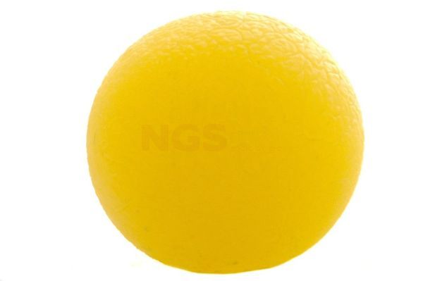 Squeeze bal - stress bal - knijp bal 50 mm geel