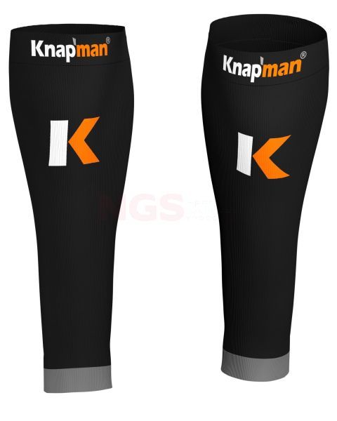 Knapman-Active-Strong-compressie-calf-sleeves-zwart-FRAMO-Sport-Medische-Groothandel