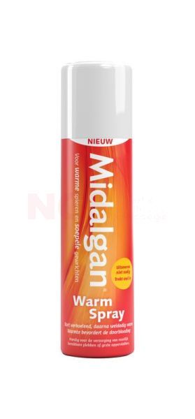 Midalgan warmte spray flacon à 150 ml