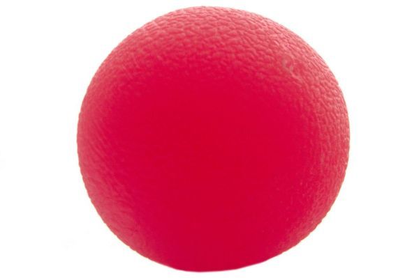 Squeeze bal - stress bal - knijp bal 50 mm rood