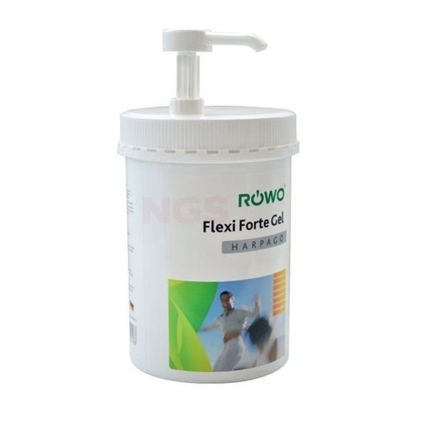 Rowo Flexi forte gel (Harpago) heet 1000 ml - 1 liter  oude verpakking