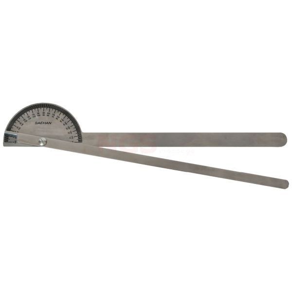 SAEHAN RVS goniometer 35 cm x 2 180° per 1°