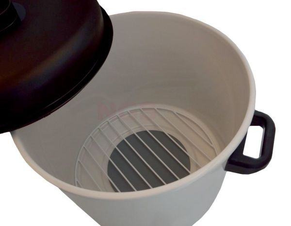 Packheater met bodemrooster temperatuur regelbaar 50-95°C (27 liter) open 