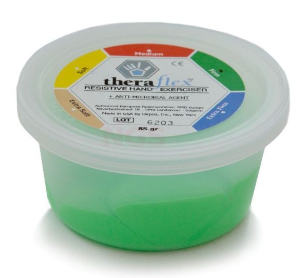 TheraFlex Putty kneedpasta à 85 gram groen