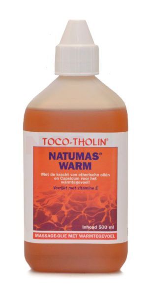 Toco Tholin Natumas warm massage olie 500 ml
