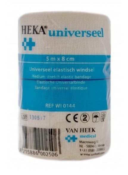 Universeel elastisch windsel 8 cm x 5 meter