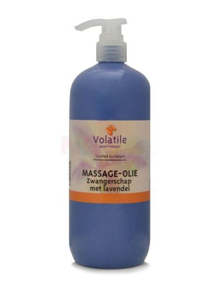 Volatile Zwangerschaps massage olie met Lavendel en Calendula 1000 ml
