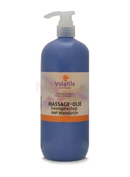 Volatile zwangerschaps massage olie met mandarijn en calendula 1000 ml